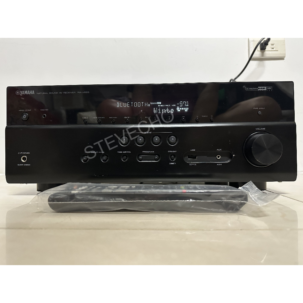 Yamaha RX-V685 收音/環繞/劇院/擴大機 7.2 4K HDMI 藍芽/可接黑膠 全新副廠遙控器
