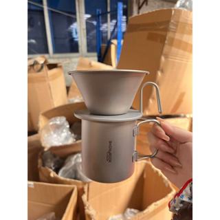 Snow rock 純鈦濾網 雙層手衝咖啡咖啡網 手沖咖啡濾網 咖啡器具 純鈦咖啡濾網 手沖咖啡濾杯