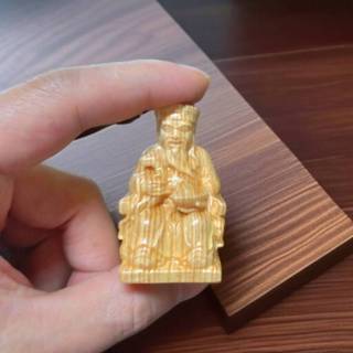 微雕 迷你小神尊 福德正神 土地公 實木雕刻 土地公神像 土地公神尊 廟會模型神尊 模型神尊 神明公仔 土地公公仔