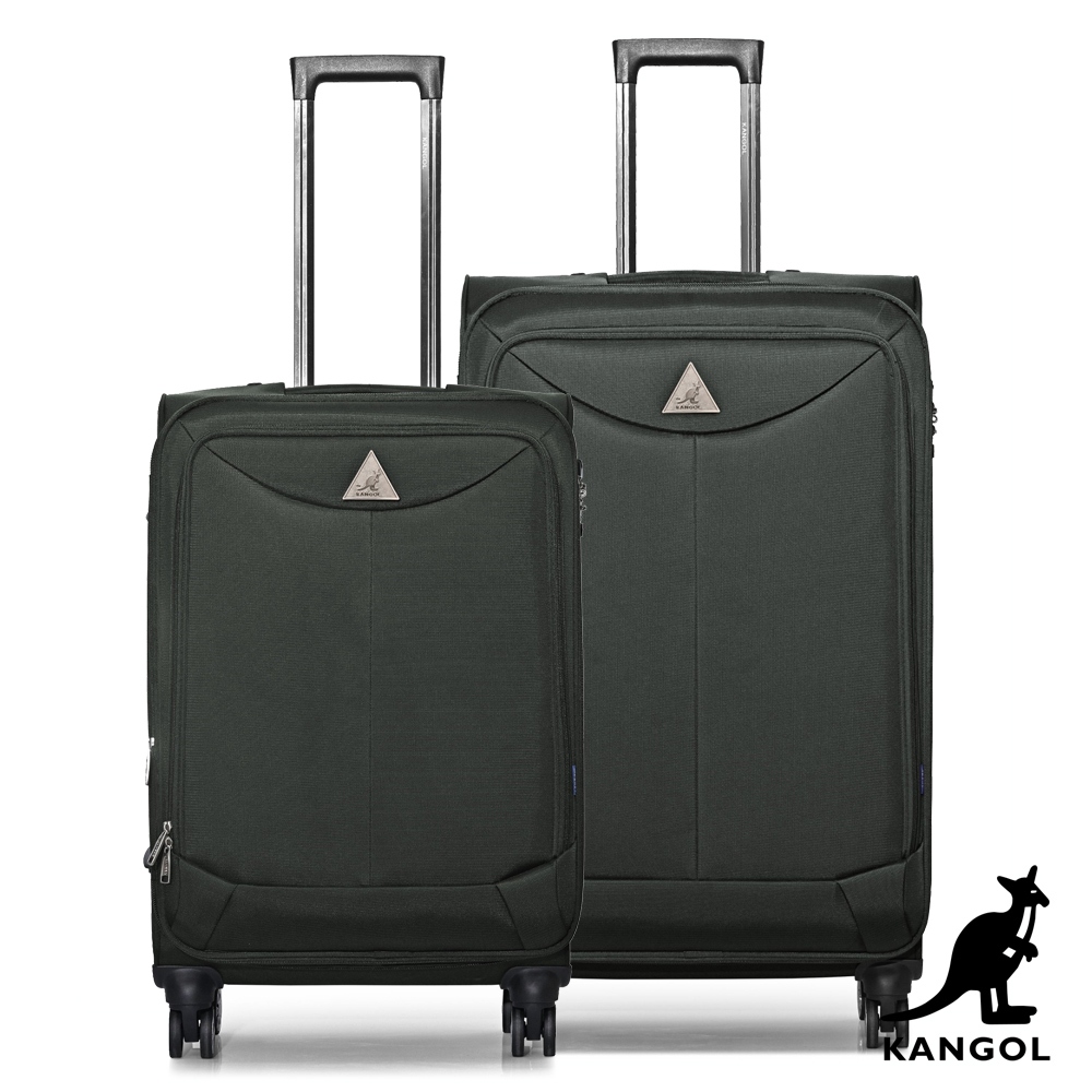 免運⭐️【KANGOL】英國袋鼠 世界巡迴24+28吋布面行李箱 大容量 登機箱 旅遊 出國 出差 旅行 旅行箱