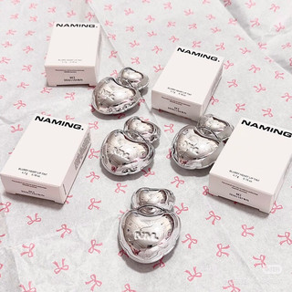 出清現貨👄 正韓🇰🇷新品~naming水霧愛心唇釉啞光霧面豆沙色持久灰粉裸色口紅