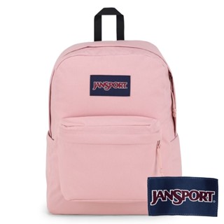 【JANSPORT】SUPERBREAK PLUS後揹包26L『玫瑰粉』0A4QUE