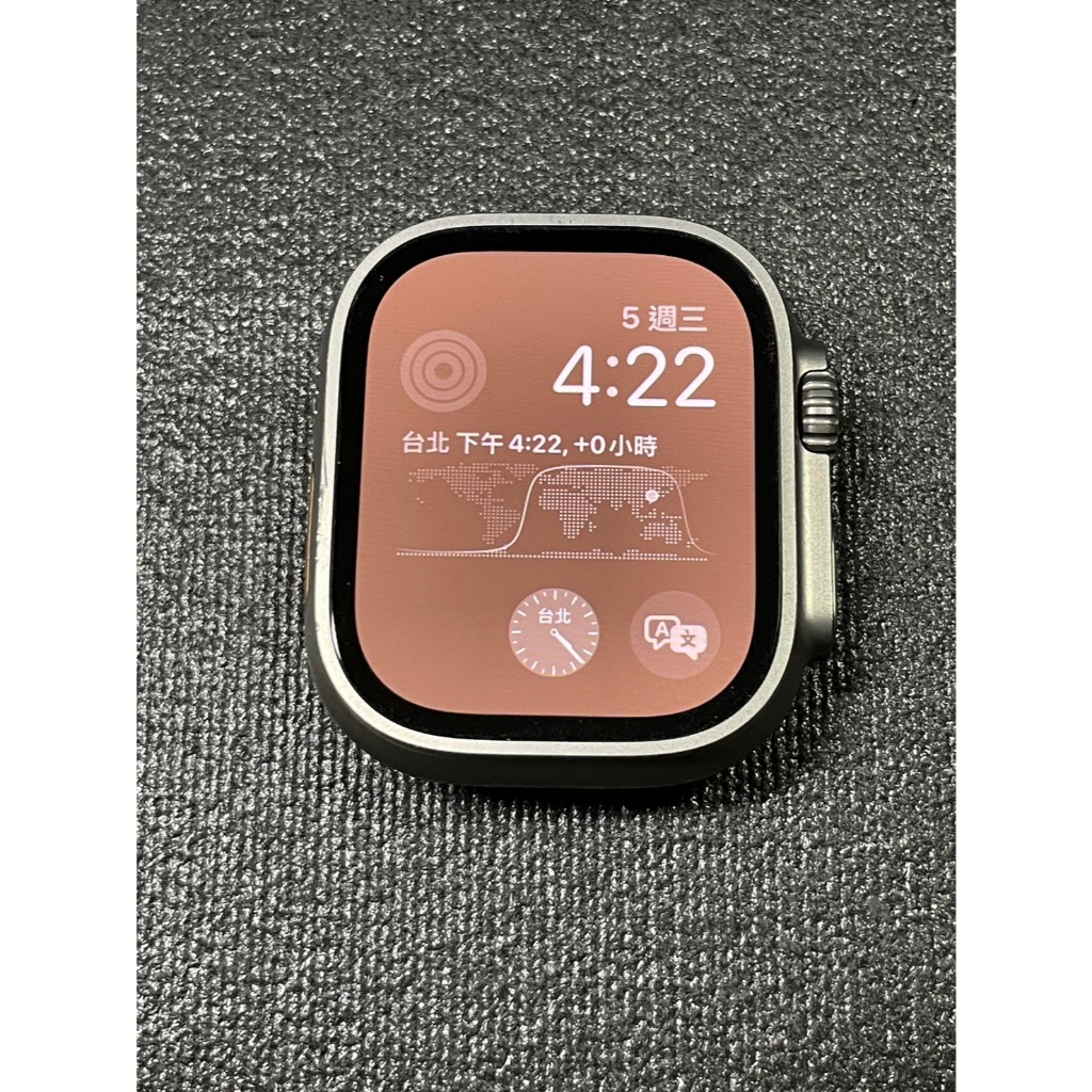 【有隻手機】Apple Watch Ultra2 49MM-原廠盒裝內無原廠白色海洋錶帶-二手的