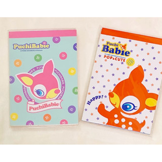 PuchiBabie 小鹿斑比便條本/筆記本/記事本 市價：35元