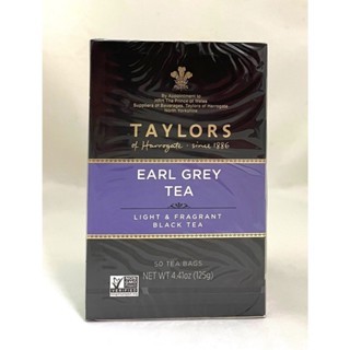 TAYLORS英國泰勒皇家伯爵茶50茶包(裸包)/盒,效期2026.7.31,附發票【吉瑞德茶坊】