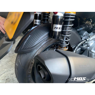 MOS STR 250 300 加長壓花後土除 後土除 碳纖壓紋 aeon 擋水