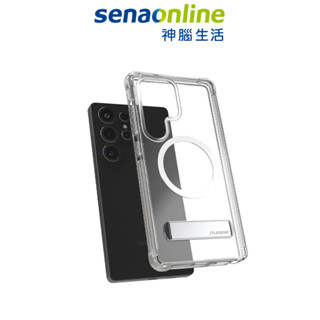 JTLEGEND Galaxy S25 Ultra/Plus Defence Mag Stand磁吸防摔支架手機殼 透明