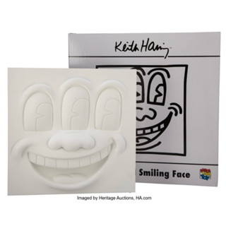 keith haring three eyed smiling face公仔
