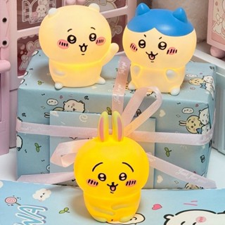吉伊卡哇小夜燈🐭🐱🐰Chiikawa擺件 吉伊卡哇氣氛燈 臥室小夜燈 可愛夜燈 小夜燈擺飾 烏薩奇 小八 吉伊卡哇周邊