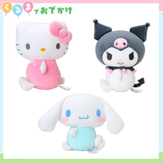 日本正品 車用 棉柔安全帶靠墊娃 三麗鷗 kitty 凱蒂貓 大耳狗 庫洛米 安全帶娃 車用娃 娃娃 安全帶套