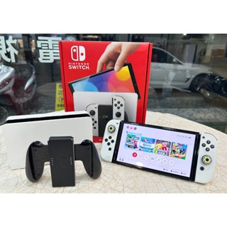 【艾爾巴二手】任天堂 SWITCH OLED HEG-001 白 #二手遊戲機#勝利店39362