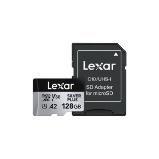 Lexar雷克沙 Silver Plus MicroSDXC UHS-I U3 V30 A2 128G 128GB記憶卡