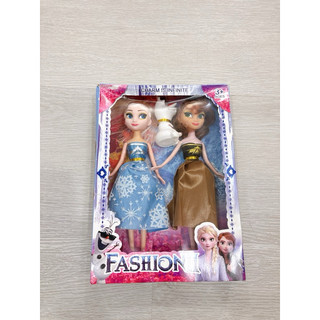 Elsa Anna 娃娃玩具套裝 芭比娃娃 玩偶