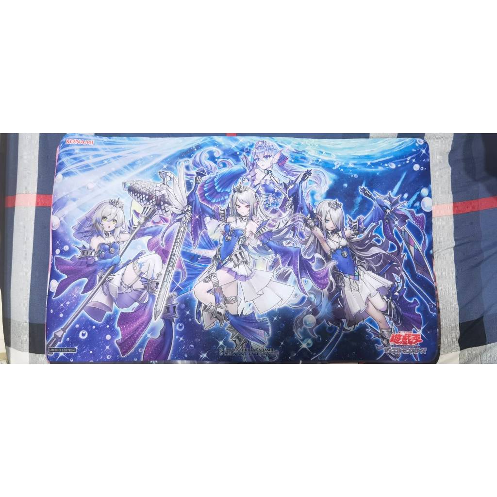 台灣現貨 高清 遊戲王 同人 壹世壞 淚冠哀歌 桌墊 卡墊 滑鼠墊 60*35公分 可客製