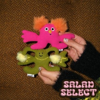 「SALAD SELECT」官方正品KAGA - 毛絨玩偶包包吊飾 鑰匙圈