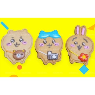 吉伊卡哇造型手工餅乾 烏薩奇 小八貓 奶油小熊 黃油小熊 卡通 糖霜餅乾 萬聖節 聖誕節 生日 慶生 幼兒園 派對蛋糕