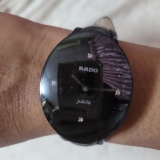 RADO 雷達 jubile 原鑲4鑽面 石英 女錶 9成5新