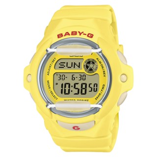 CASIO 卡西歐(BG-169CH-9) BABY-G 甜美櫻桃 夢幻實用 精巧數位電子錶-黃色