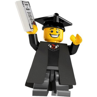 樂高 LEGO 8805 絕版 5代 人偶包 1 畢業生 人偶