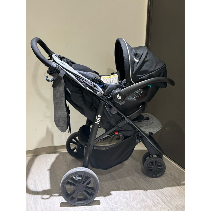 joie litetrax + 汽座提籃 joie gemm