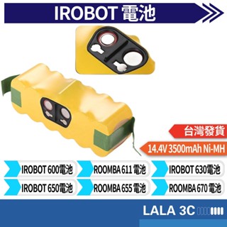 電池 適用於 IROBOT Roomba 600 系列 吸塵器 610 611 630 650 655 掃地機器人電池