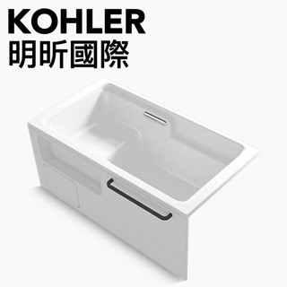 【KOHLER明昕國際】Family Care 壓克力獨立式整體化浴缸 K-24458T-0 獨立浴缸 KOHLER