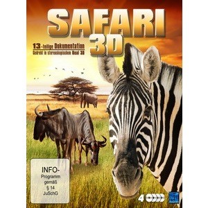 🔥藍光影片🔥 狩獵 3D (Safari3D) [Disc *4] <2D + 快門3D>