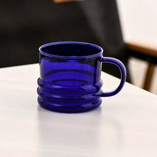 ❮臺灣出貨 克萊因藍玻璃杯 咖啡杯 水杯 杯盤組 耐熱玻璃 馬克杯 雙層杯