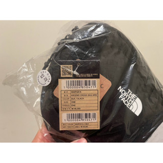 【現貨/全新未拆封】韓國The North Face黑色側揹包 NN2PQ51A 機能 小包 TNF 韓版 可掃官方驗證