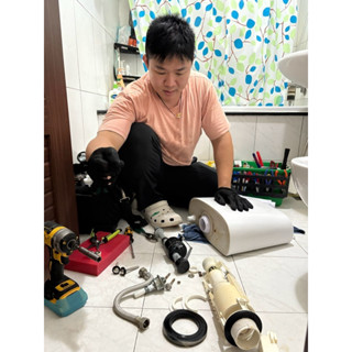 American Standard馬桶 高雄左營 重建路1號 維修 京城美標馬桶 更換副廠零件2000元