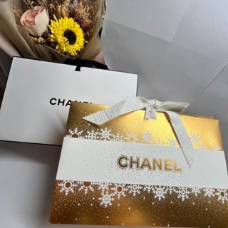 CHANEL 香奈兒禮盒 紙盒 紙袋 提袋 緞帶 禮物包裝 專櫃貨