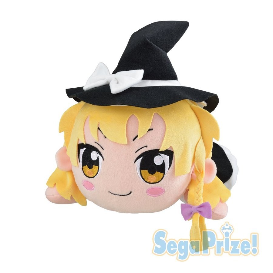 💥絕版品 日版💥 【詠揚模型玩具店】SEGA 景品 東方Project 霧雨魔理沙 魔理沙 趴姿 娃娃 大趴 布偶