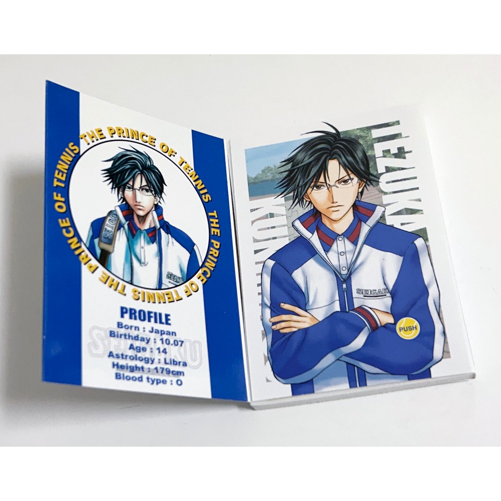 網球王子 手塚國光 日版 人物聲音卡 聲音卡 音聲卡 手塚 國光 置鮎龍太郎 青學 聲優聲音卡 聲優 角色 置鮎 龍太郎