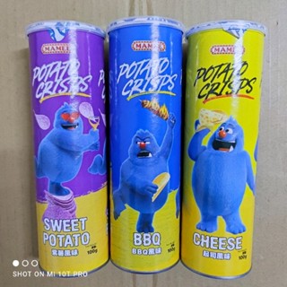 Mamee小怪獸洋芋片-紫薯/起司/BBQ，現貨直接下標即可