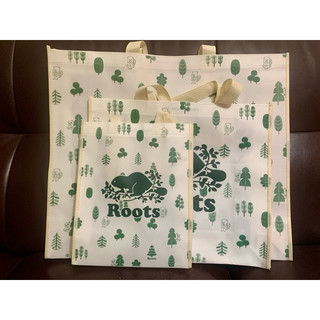 Roots 品牌限量提袋（中型+大袋+特大袋優惠組）限時特價💰💰