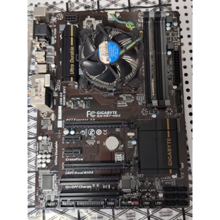 主機板 技嘉 H87-HD3 + I5-4460 + DDR3 2G 1150 ATX 吾硬良品
