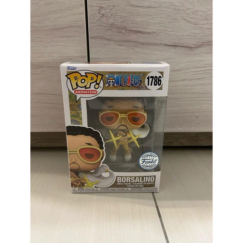 Funko pop 1786 動漫系列 航海王 海賊王 One piece 國際貼 海軍 黃猿  Borsalino