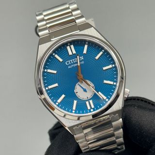 CITIZEN 星辰錶 NK5010-51L TSUYOSA 60 40mm 藍寶石鏡面 小秒針 不鏽鋼錶帶 機械錶