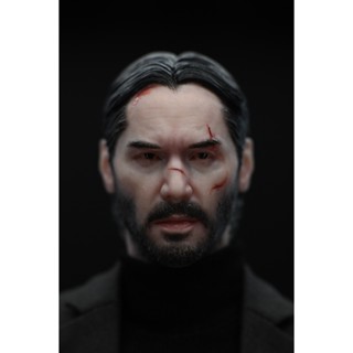 1/6 John Wick 基奴李維 約翰維克 頭雕 非Hot toys 捍衛任務 mms729