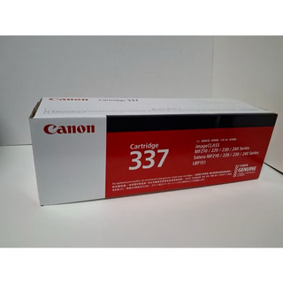印表機CANON CRG-337 CRG337 337 含稅 原廠黑色全新盒裝碳粉匣