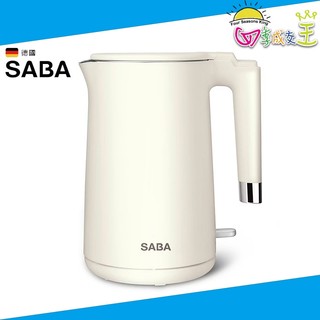 SABA 1.7L雙層防燙快煮壺 電茶壺 SA-HK43