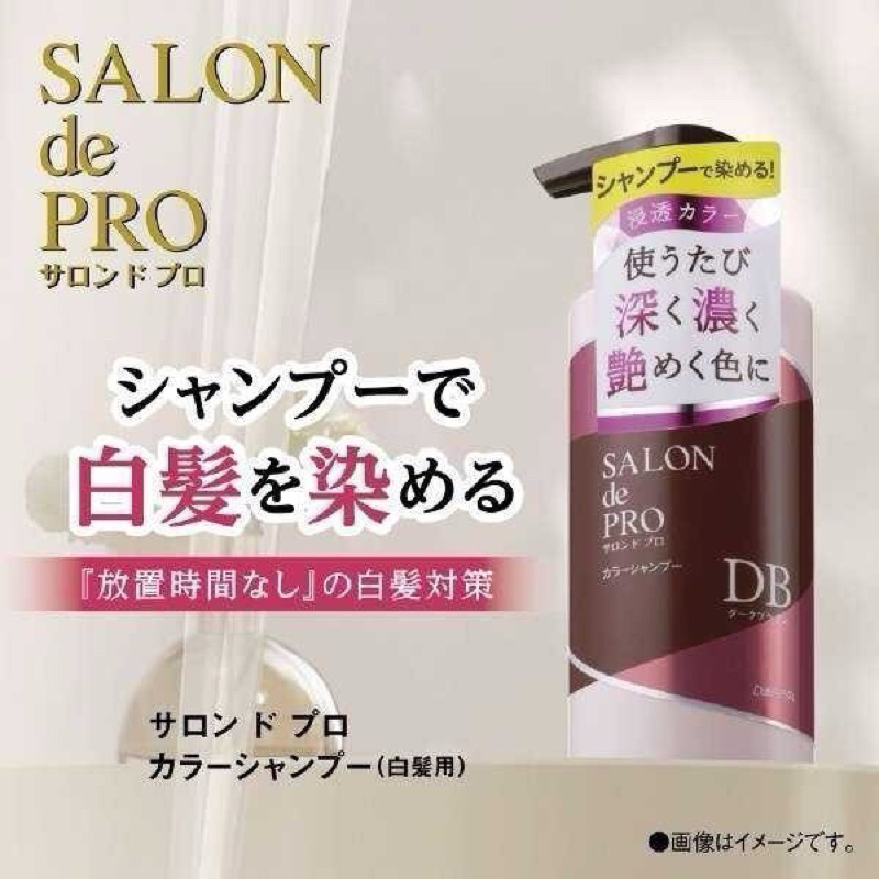 🔥現貨 🇯🇵DARIYA Salon de Pro 白髮染色洗髮精  自然染色保濕洗髮精(植物性) 300ml