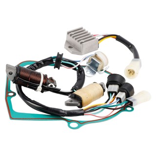 Yamaha YFM80 Badger 92-94 YFM100 Champ 89-1991專用電盤＋整流器＋墊片組