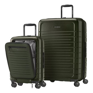 Samsonite Variate 22吋&29吋行李箱 黑色/綠色