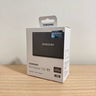 SAMSUNG T7 1TB 外接式SSD固態硬碟 灰色