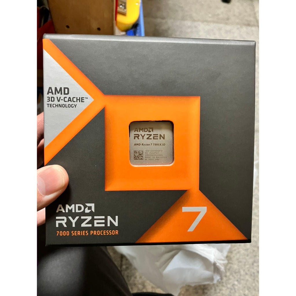 處理器分期▲AMD超微 Ryzen 7 7800X3D 【8核/16緒】AM5/含內顯/無風扇/CPU處理器