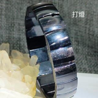 《碞磊國際》紫蘇輝石 金運石 14mm 弧面 圓弧 手排 大手圍 男士手圍 【編號】ECWB0002