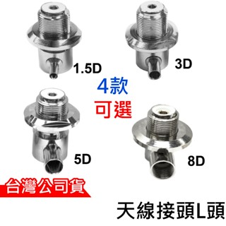 心機X無線 天線接頭L頭 無線電接頭 訊號線接頭 臺灣製造 3D 1.5D 公司貨