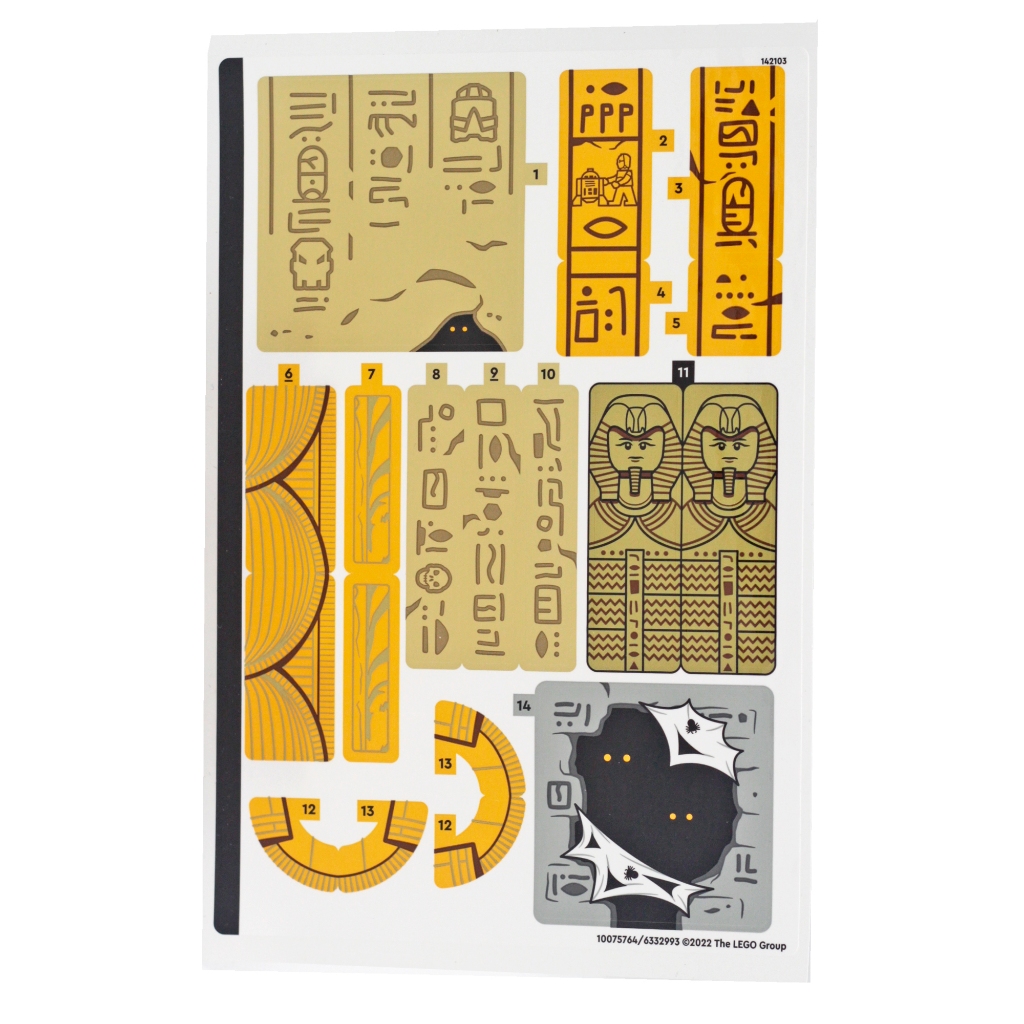 COOLPON｜這是樂高®LEGO®的正版零件 Sticker 77013 貼紙 77013stk01