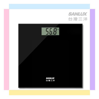【SANLUX臺灣三洋】數位電子式體重計(SYES-301)-黑色
